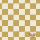 Checkerboard in grassy green - Melco Fabrics