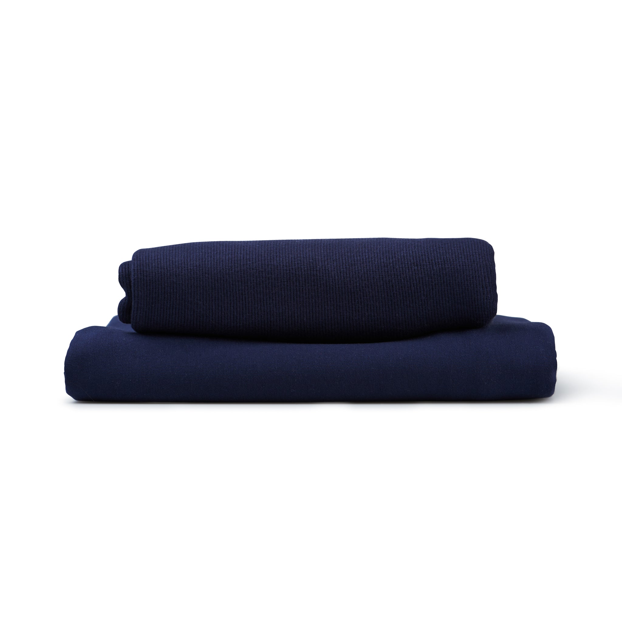 Navy Blue French Terry Fabric